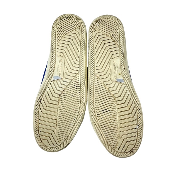 Cariuma OCA Low blue canvas sneakers womens size 11.5 - Picture 6 of 9